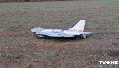 Rumānijā lauku mājas dārzā nogāzies drons