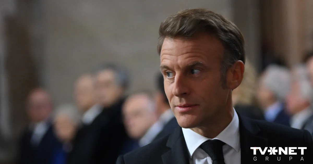 Makrons uzsver, ka Ukrainas kapitulācija nav pieļaujama