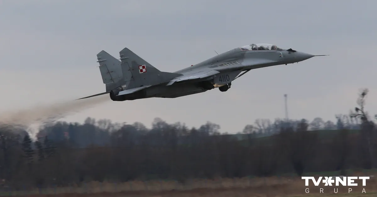 Trešo reizi šonedēļ Polijas iznīcinātāji pārtvēruši Krievijas izlūklidmašīnu