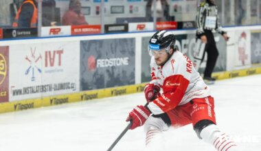 Krastenbergs gūst divus vārtus Čehijas ekstralīgas mačā