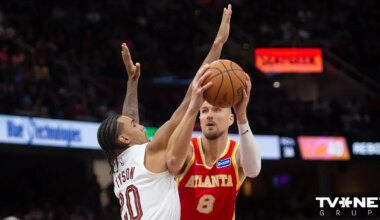 Porziņģis nopelna šosezon savu pirmo "double-double"