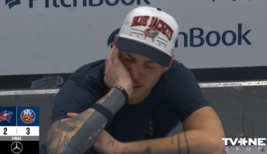 VIDEO ⟩ Merzļikins emocionāli pārdzīvo liktenīgas 67 sekundes