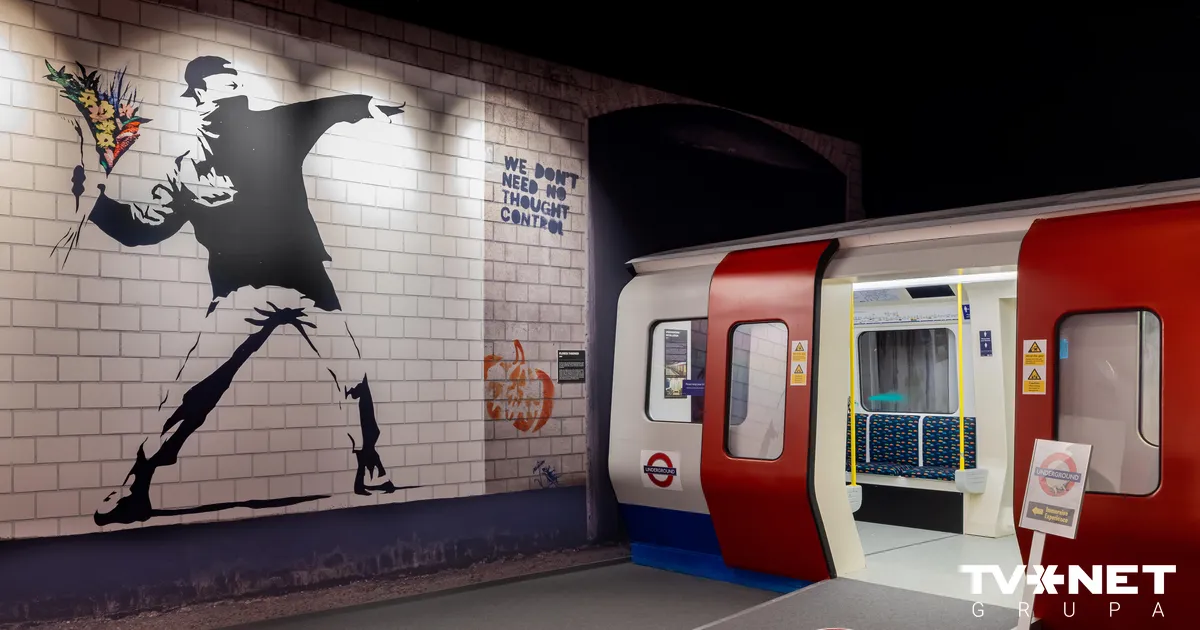 Pēdējā iespēja apmeklēt Benksija izstādi Rīgā; izziņotas jaunas biļešu cenas