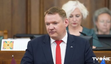 Smiltēns vaino partijas, kas aizstāv Stambulas konvenciju, jautājuma "atvēršanā" Saeimā