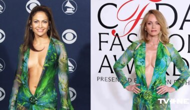 KLEITU CĪŅAS ⟩ Ambera Valeta un Dženifera Lopesa "Versace" leģendā