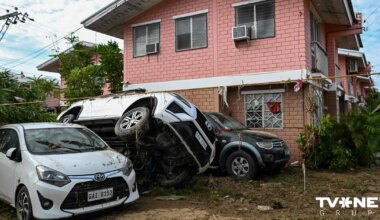 FOTO ⟩ Taifūnā "Kalmaegi" Filipīnās bojā gājuši vismaz 142 cilvēki