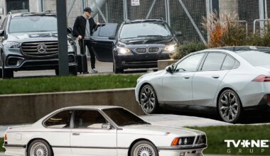 FOTO ⟩ Iecienījuši BMW – ar kādiem spēkratiem uz treniņu atbraukuši Latvijas izlases hokejisti?