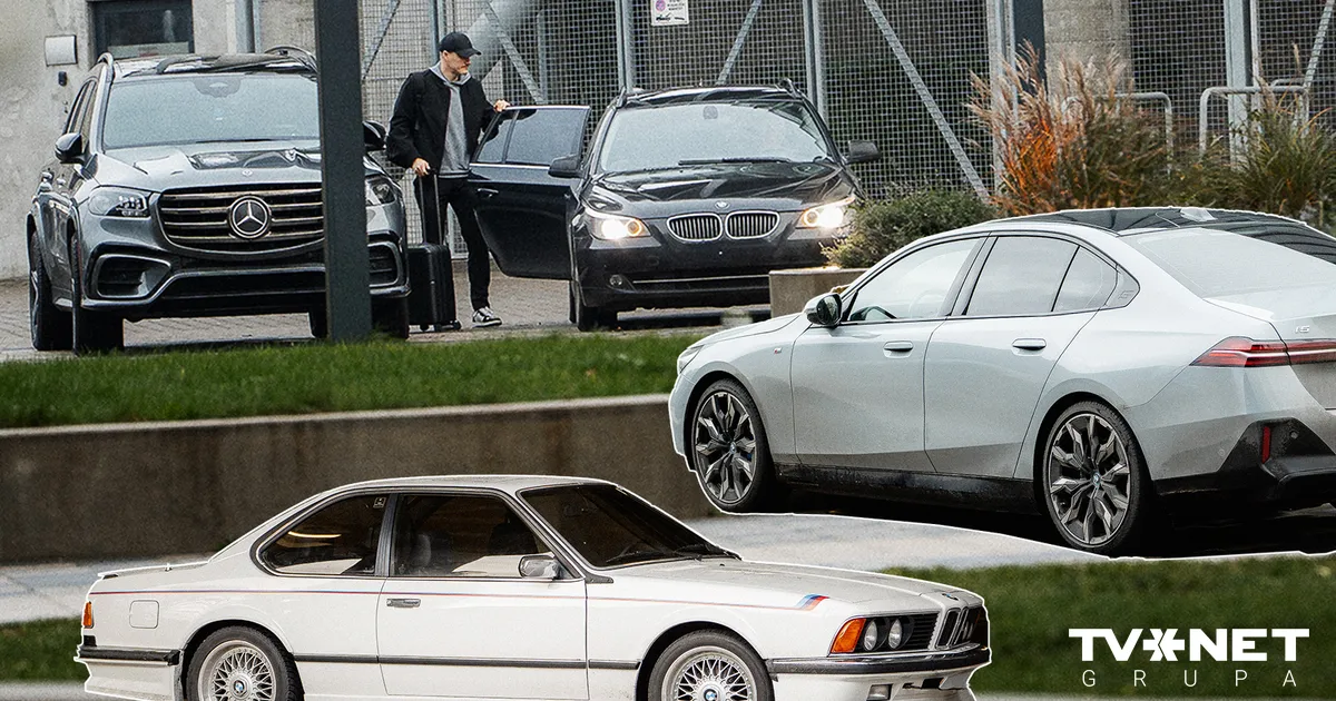 FOTO ⟩ Iecienījuši BMW – ar kādiem spēkratiem uz treniņu atbraukuši Latvijas izlases hokejisti?