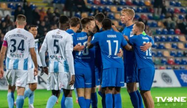 FOTO ⟩ RFS rezultatīvā galvaspilsētas derbijā apspēlē "Riga" komandu