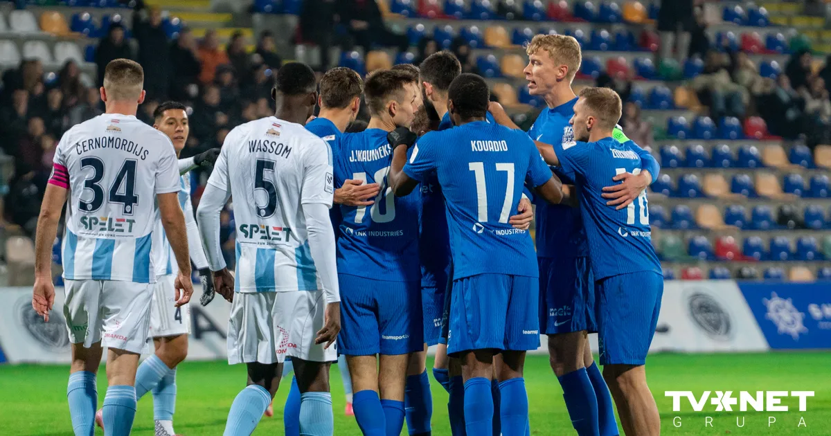 FOTO ⟩ RFS rezultatīvā galvaspilsētas derbijā apspēlē "Riga" komandu