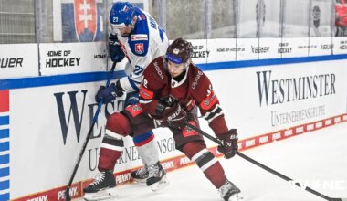 Latvijas hokeja izlase piedzīvo otro zaudējumu