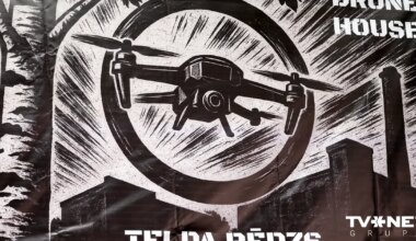 FOTO ⟩ Rīgā atklāts Baltijā lielākais iekštelpu dronu mācību centrs