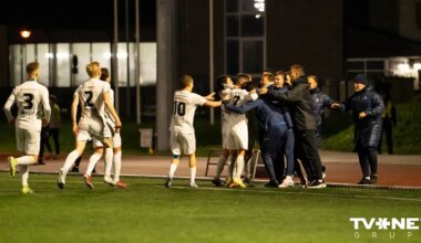 Ogres "United" futbolisti nodrošina vietu Latvijas futbola virslīgā