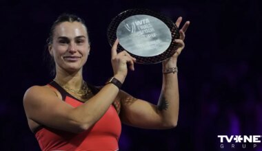 Kazahstānas tenisiste Ribakina uzvar "WTA Finals" turnīrā
