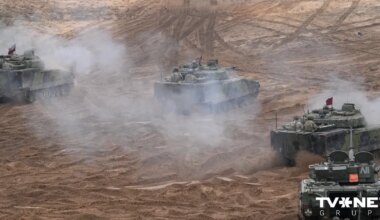 FOTO ⟩ Ādažos noritējis "Resolute Warrior" tanku un smagās artilērijas manevru un kaujas šaušanas vingrinājums