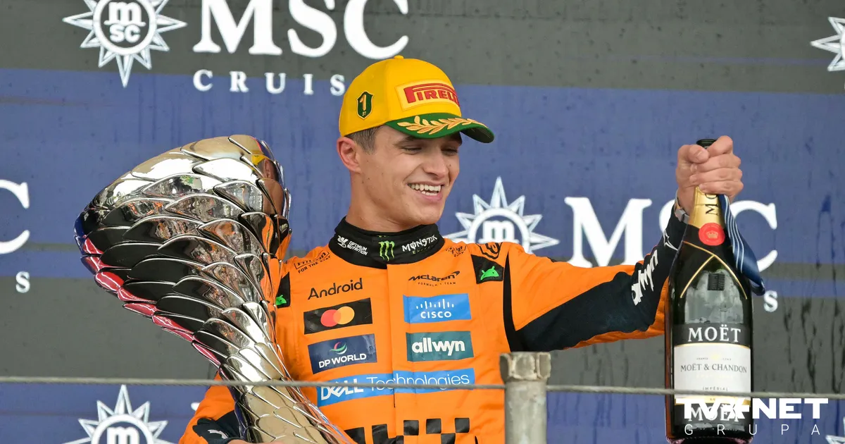 Lando Noriss izcīna uzvaru Sanpaulu "Grand Prix" un nostiprinās kopvērtējumā