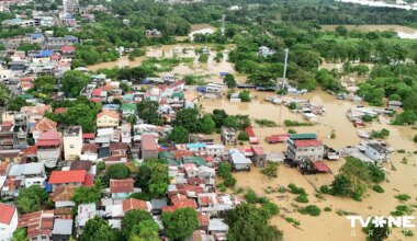 Filipīnās taifūnā "Fung-wong" divi bojāgājušie - Apollo.lv