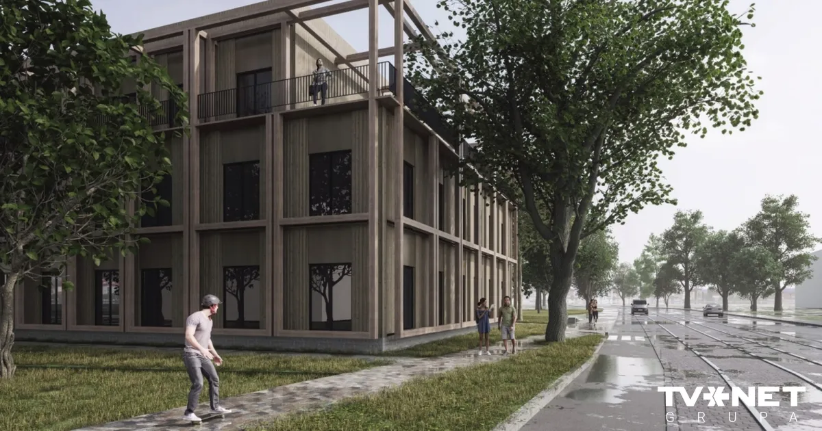 Pabeigti apjomīgākie būvdarbi jaunai studentu viesnīcai Rīgā