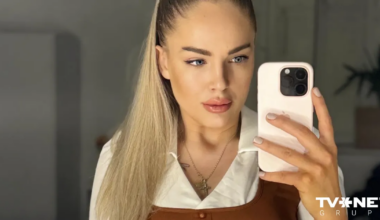 Adriana Miglāne izraisījusi autoavāriju