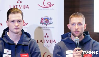 "Kortīnas trase ir atšķirīga no pārējām." Bots un Plūme stāsta par olimpisko trasi