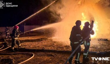 Krievu dronu triecienā smagi cietis Odesas apgabals