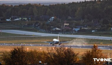 Kontrabandas balonu dēļ naktī trīs lidmašīnas no Viļņas novirzītas uz Kauņu un Rīgu