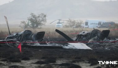 VIDEO ⟩ Gruzijā nogāzusies Turcijas militārā lidmašīna ar 20 cilvēkiem