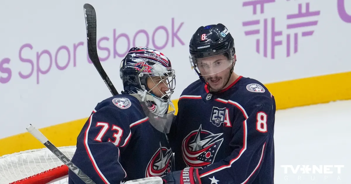 Merzļikins vēl paliek rezervē, "Blue Jackets" revanšējas "Oilers" - Apollo.lv