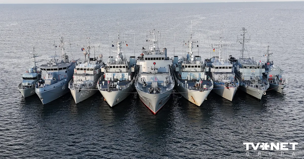 Rīgā sestdien ieradīsies vairāki NATO kuģi