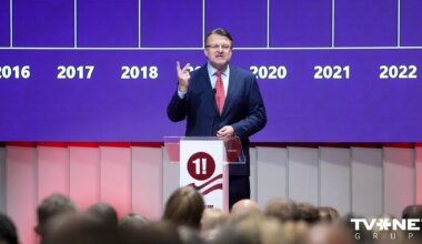 FOTO ⟩ Šlesers partijas kongresā kritizē Siliņas valdību un aicina ZZS sadarboties ar LPV