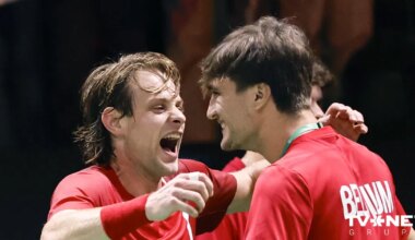 Beļģijas tenisisti sasniedz Deivisa kausa pusfinālu