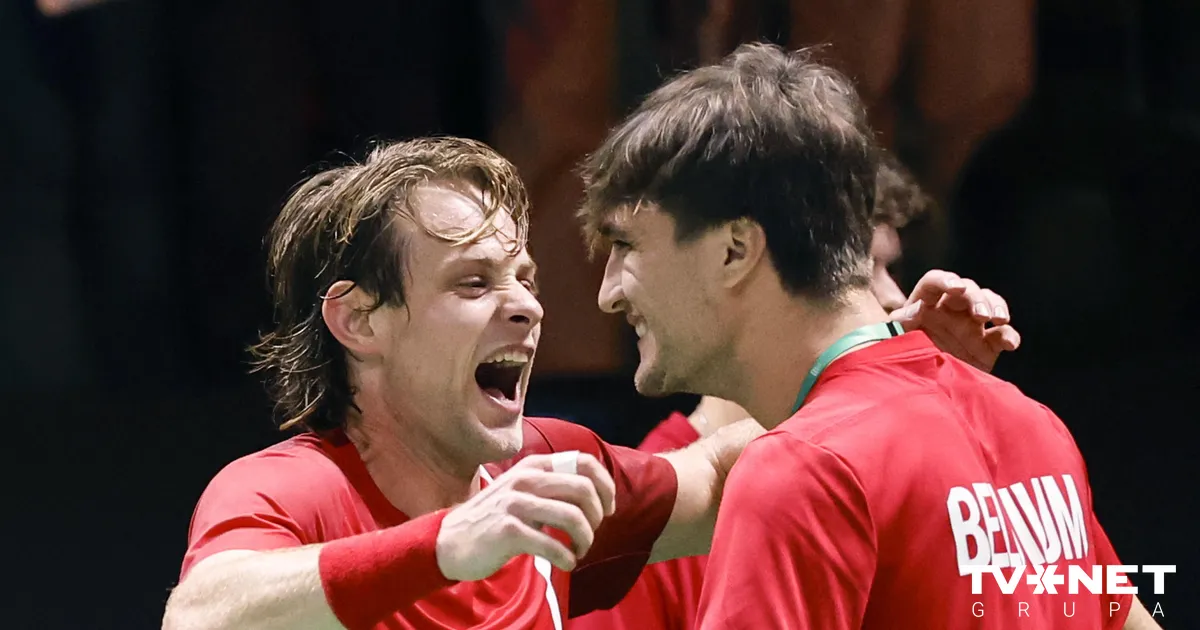 Beļģijas tenisisti sasniedz Deivisa kausa pusfinālu