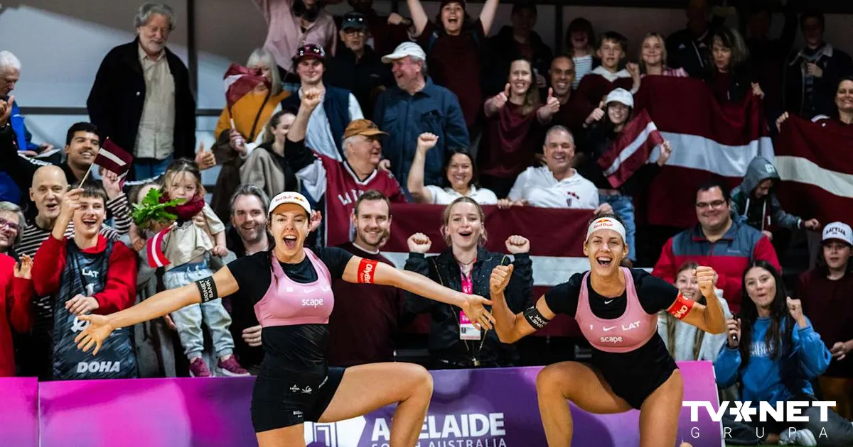 Graudiņa/Samoilova iekļūst pasaules čempionāta ceturtdaļfinālā