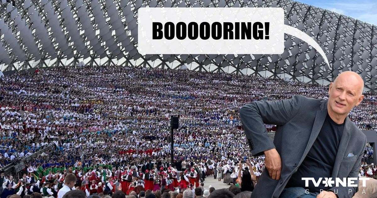 LŪSIS KOMENTĒ Slavens nenozīmē gudrs jeb kā Hermanis glābs garlaicīgos Dziesmu svētkus - TVNET