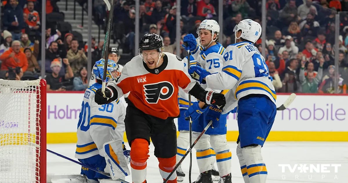 Ābols gūst šosezon pirmos vārtus NHL un tiek atzīts par mača zvaigzni