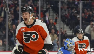 Ābols gūst šosezon pirmos vārtus NHL