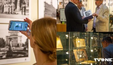 FOTO ⟩ Atklāta papildinātās realitātes fotogrāfiju izstāde "Pastaiga pa skaisto Rīgu"