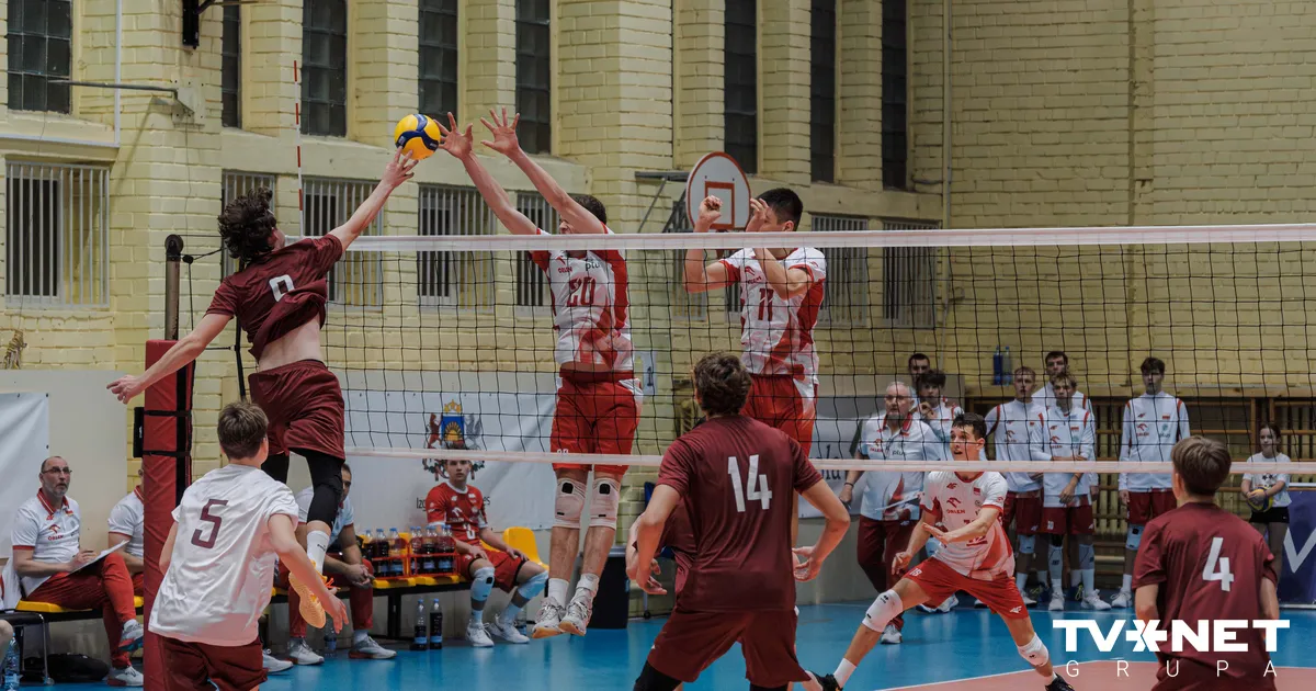 Latvijas volejbolisti Eiropas U-18 volejbola čempionāta atlases turnīrā cīnīsies par trešo vietu