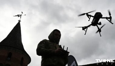 Maskavas apgabala termoelektrostacijā izceļas ugunsgrēks pēc ukraiņu lidrobotu uzlidojuma - TVNET