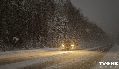 Latgalē un daudzviet Vidzemē, Zemgalē autoceļi sniegoti un apledo