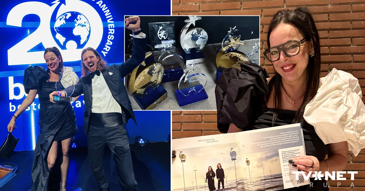 Gundega Skudriņa kopā ar komandu Latvijai atnes divpadsmito godalgu no pasākumu industrijas “Oskara”