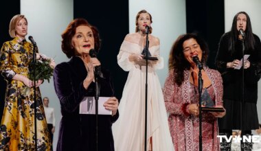 "Spēlmaņu nakts" apspriestākie un elegantākie vakartērpi - TVNET