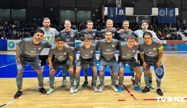 "Riga" telpu futbolisti UEFA Čempionu līgas astotdaļfinālā viesos cīnās neizšķirti