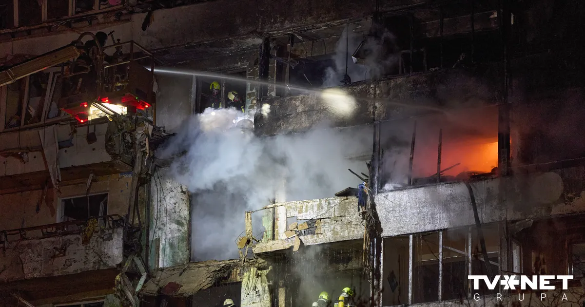 Krievija veic kārtējo traģisko uzbrukumu Kijivai - TVNET