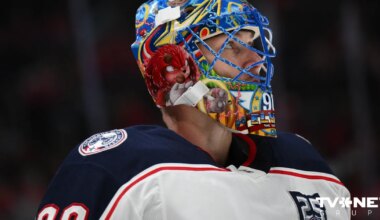 VIDEO ⟩ Merzļikins otro NHL spēli pēc kārtas ielaiž piecas ripas