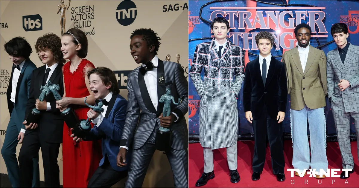 FOTO ⟩ Lielais noslēgums ir klāt! Kā izauguši populārā seriāla "Stranger Things" aktieri