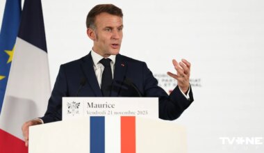 Ukrainas kapitulācija nav pieļaujama, uzsver Makrons