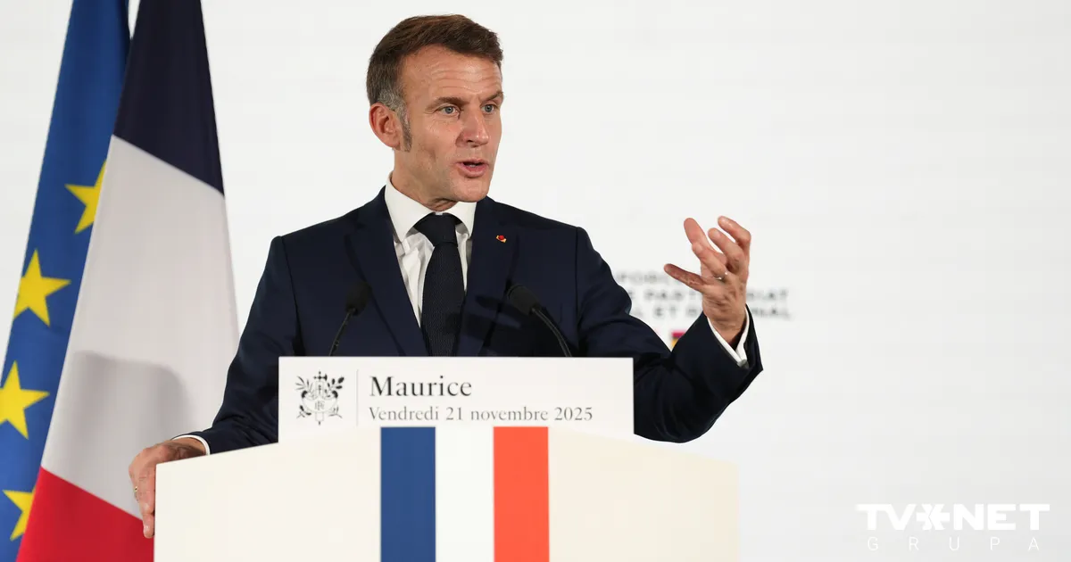 Ukrainas kapitulācija nav pieļaujama, uzsver Makrons