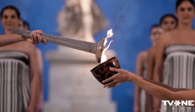VIDEO ⟩ Svinīgā ceremonijā iedegta Milānas-Kortīnas d'Ampeco olimpisko spēļu uguns