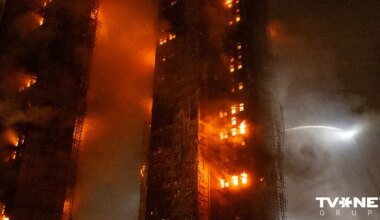 FOTO UN VIDEO ⟩ Dzīvojamo namu kompleksā Honkongā plosās ugunsgrēks. Bojā gājuši vismaz 36 cilvēki